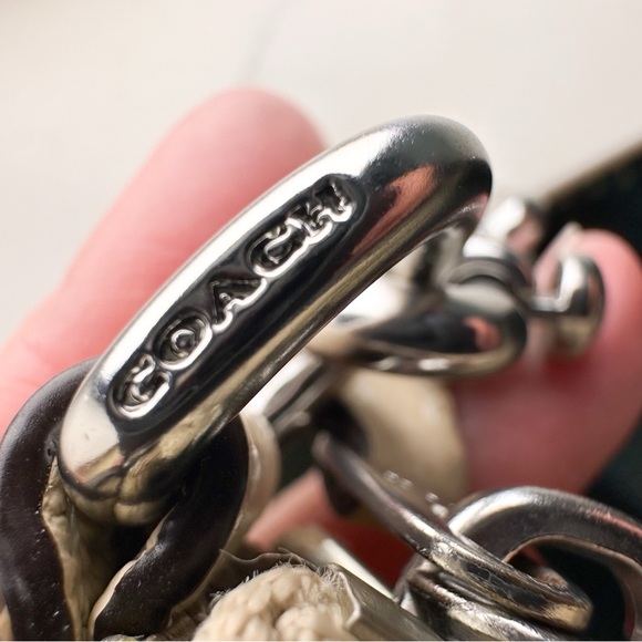 Coach Teri Refined Pebble Leather Convertible Strap Shoulder Bag - Picture 14 of 17